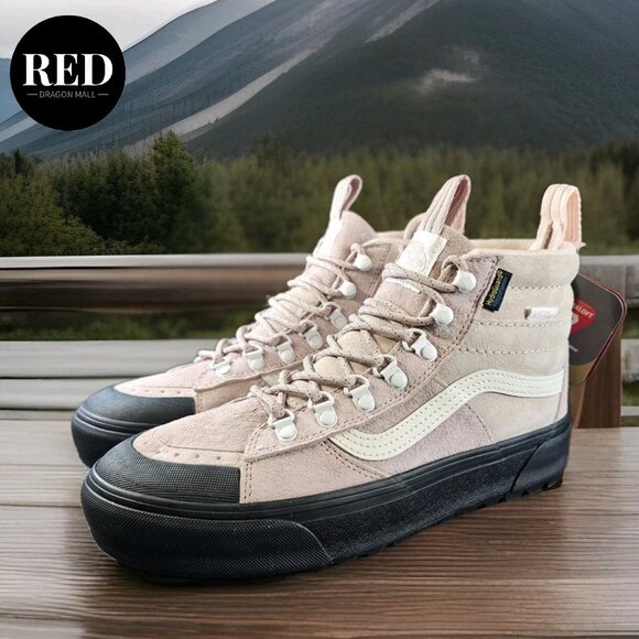 Vans SK8-Hi DR D-Ring MTE-2 Rose Smoke Pink Hiking Boots - Women's Size 8.5 - Picture 2 of 14